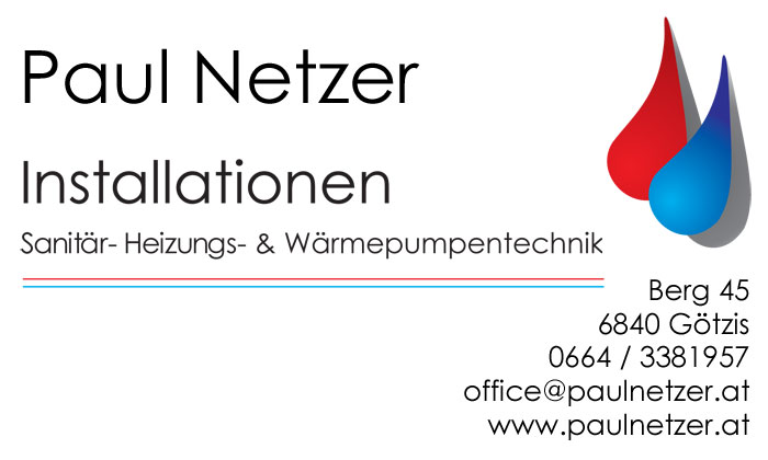 Paul Netzer Installationen in Götzis